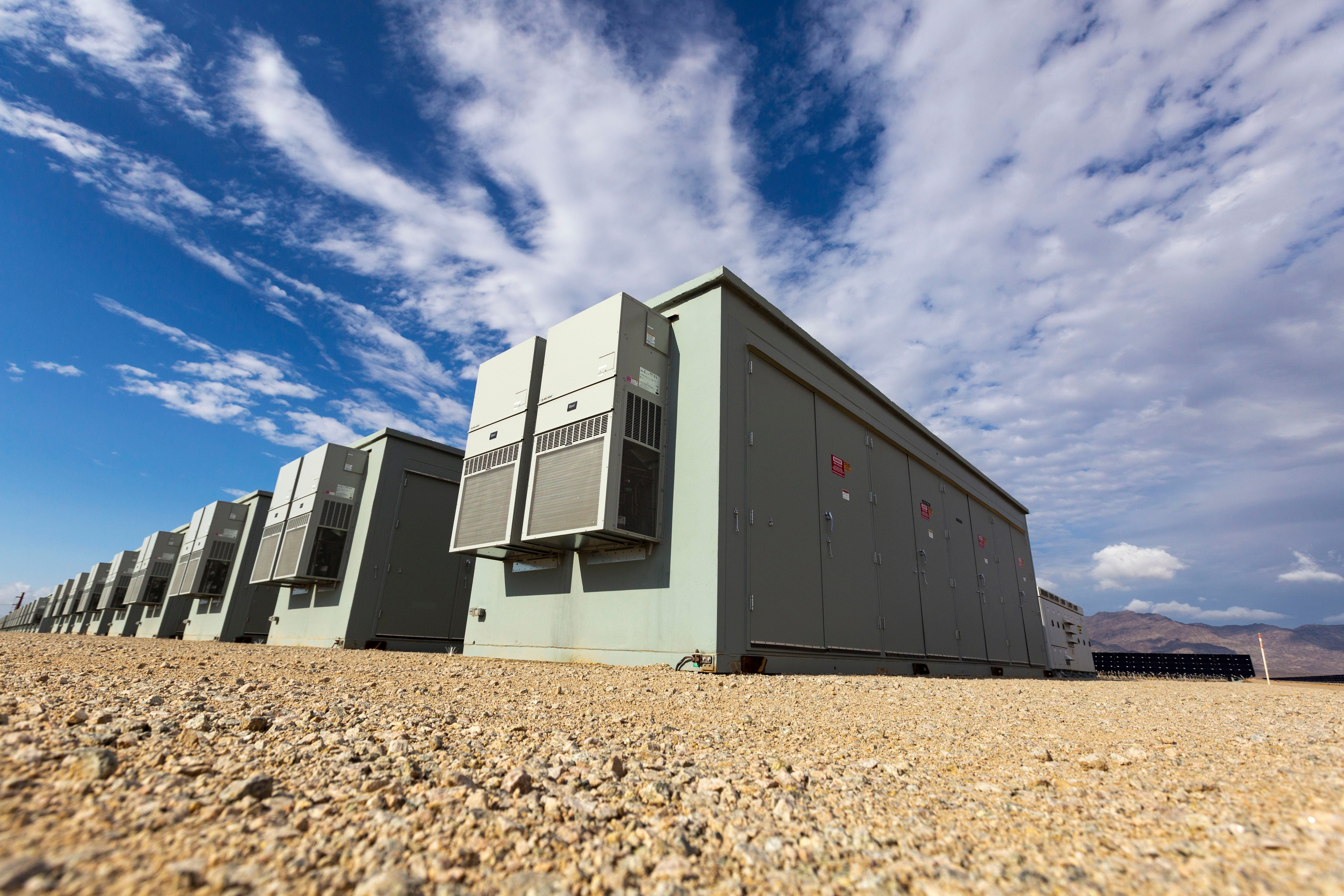 Blythe McCoy Energy Solar center in Blythe, California on September 1, 2021.