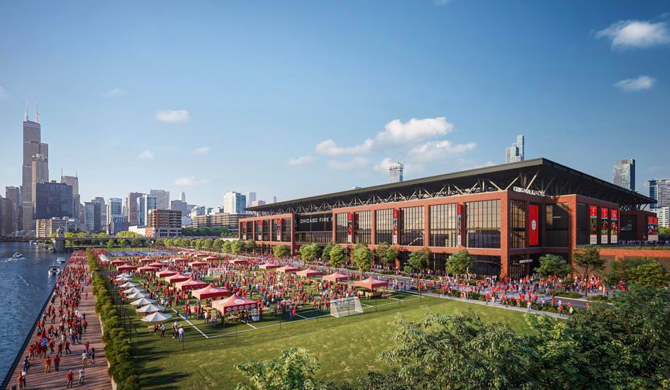 chicago fire fc rendering gensler architects public