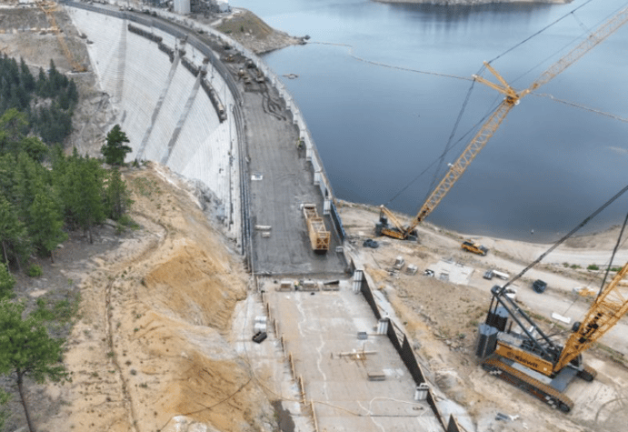 denver water dam under construction 2