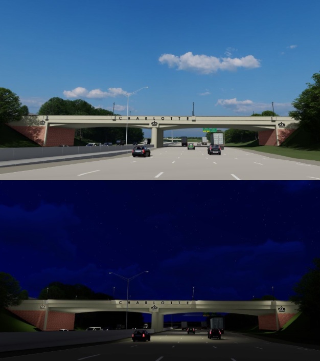 i-85 charlotte bridge nc dept of transportation