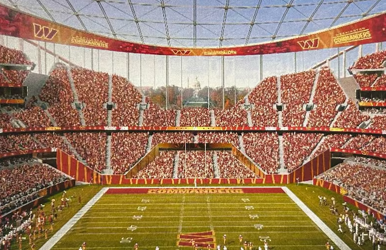 rendering commanders stadium washington district of columbia