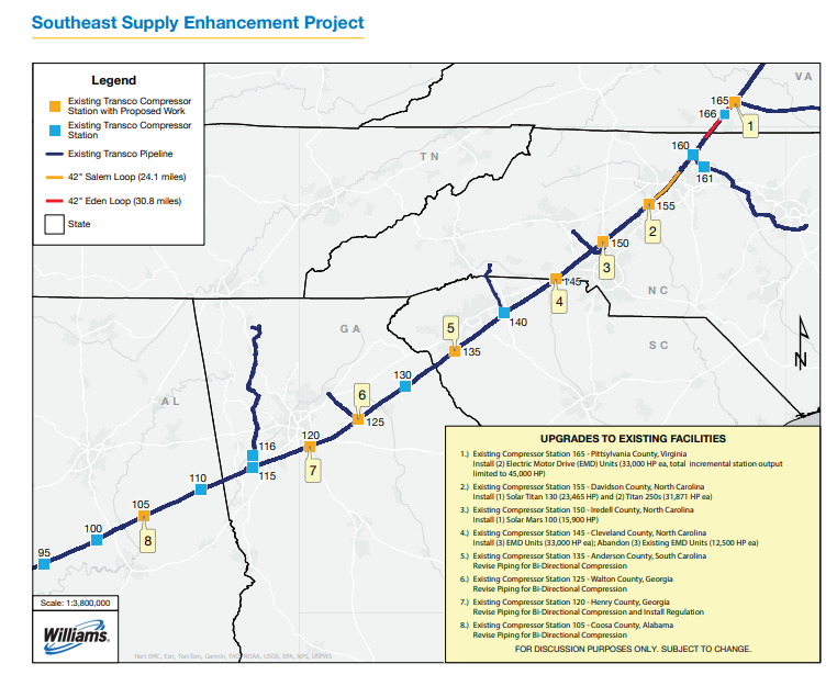williams pipeline map williams img